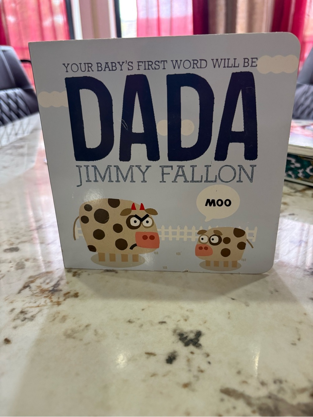 'DADA' Board Book for Kids - Blue